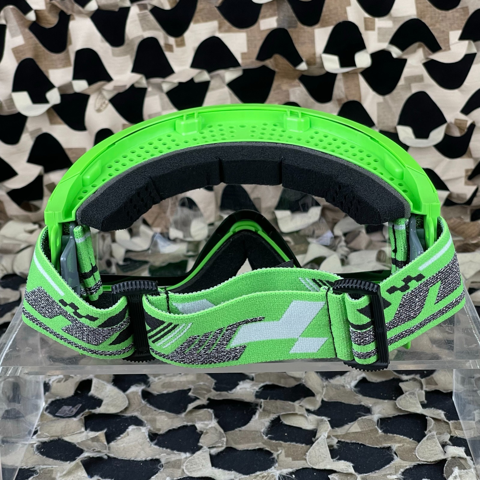 NEW JT ProFlex QLS Goggle Frame w/ Lens & Strap - Lime