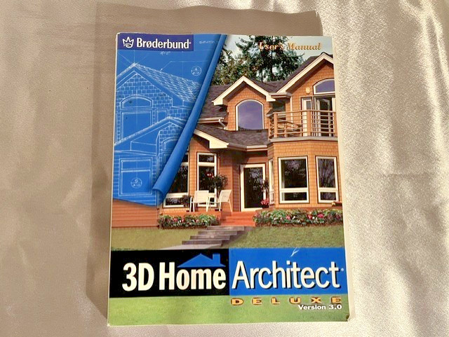 Broderbund 3D Home Architect Deluxe Version 3.0 Complete