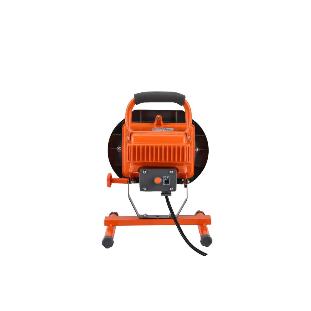 HDX 600-Watt Halogen Portable Work Light w/ Adjustable Head, 5 ft Power Cord