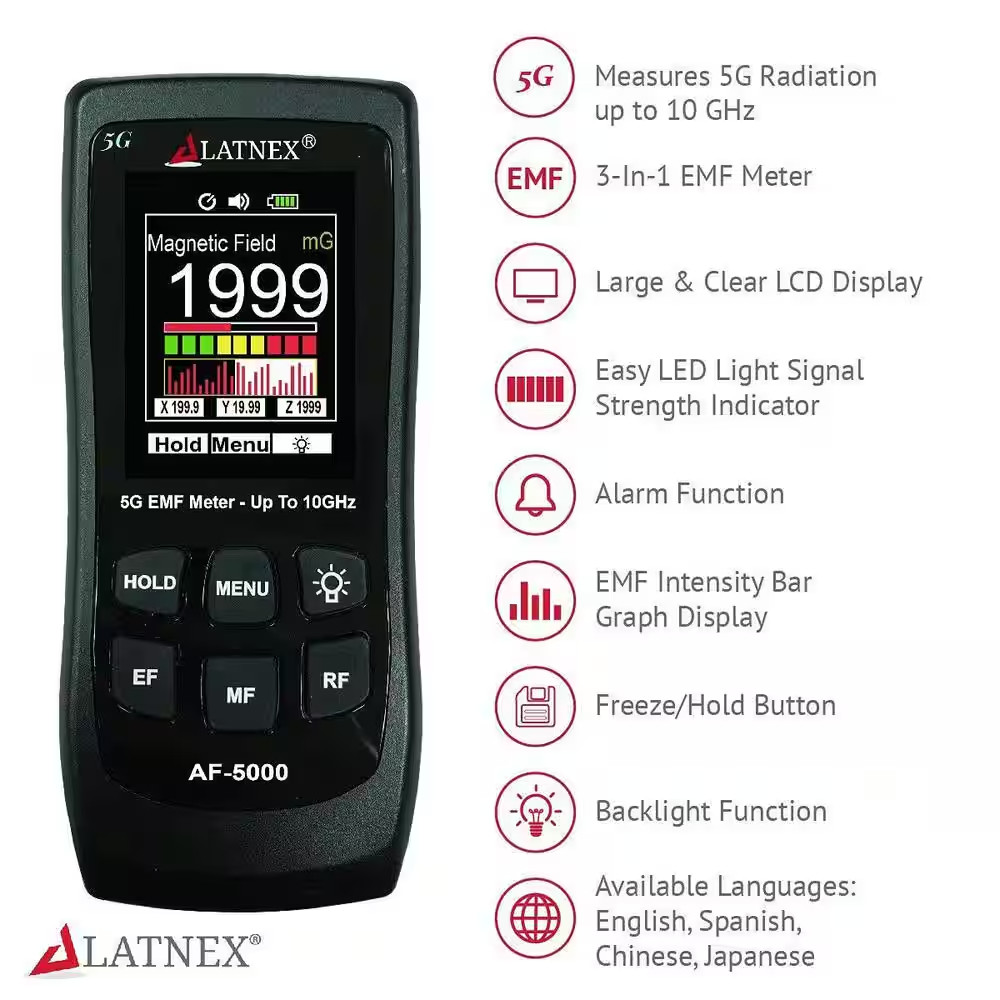 All-In-One 5G EMF Meter AF-5000