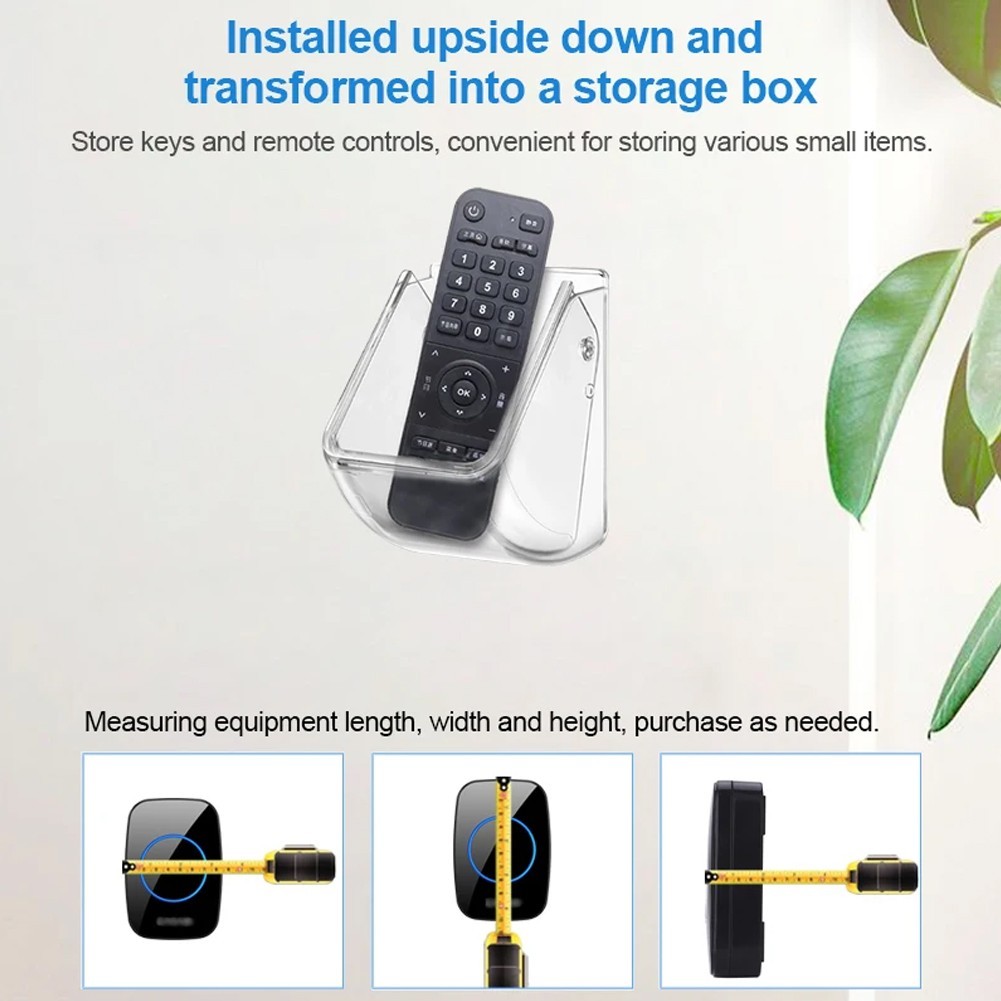 Easily Installed Weather Resistant Doorbell Cover with Key Holder Feature