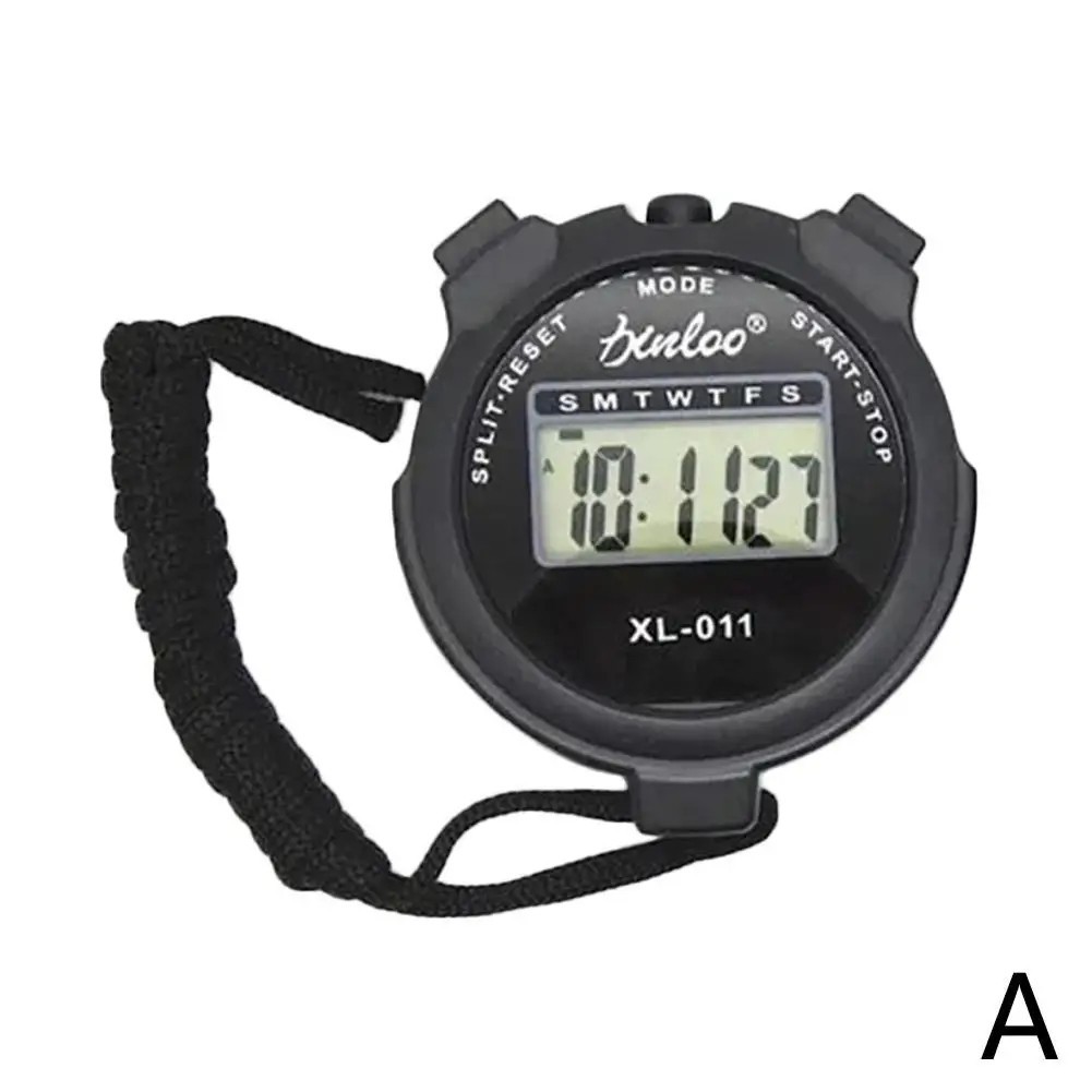 Stopwatch Digital LCD Sports Counter Timer Watch Handheld Countdown Stop Timer