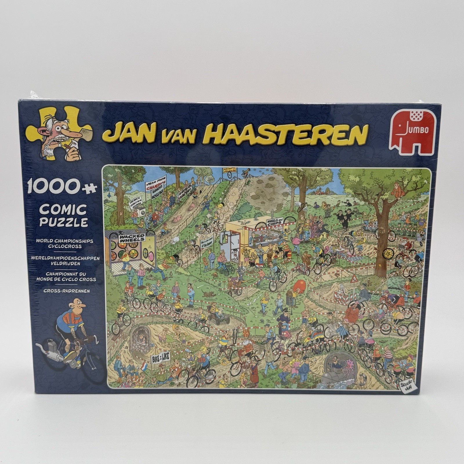 Jan Van Haasteren Comic Puzzle 1,000 Pieces - Jumbo - Brand New Sealed 26”x20”
