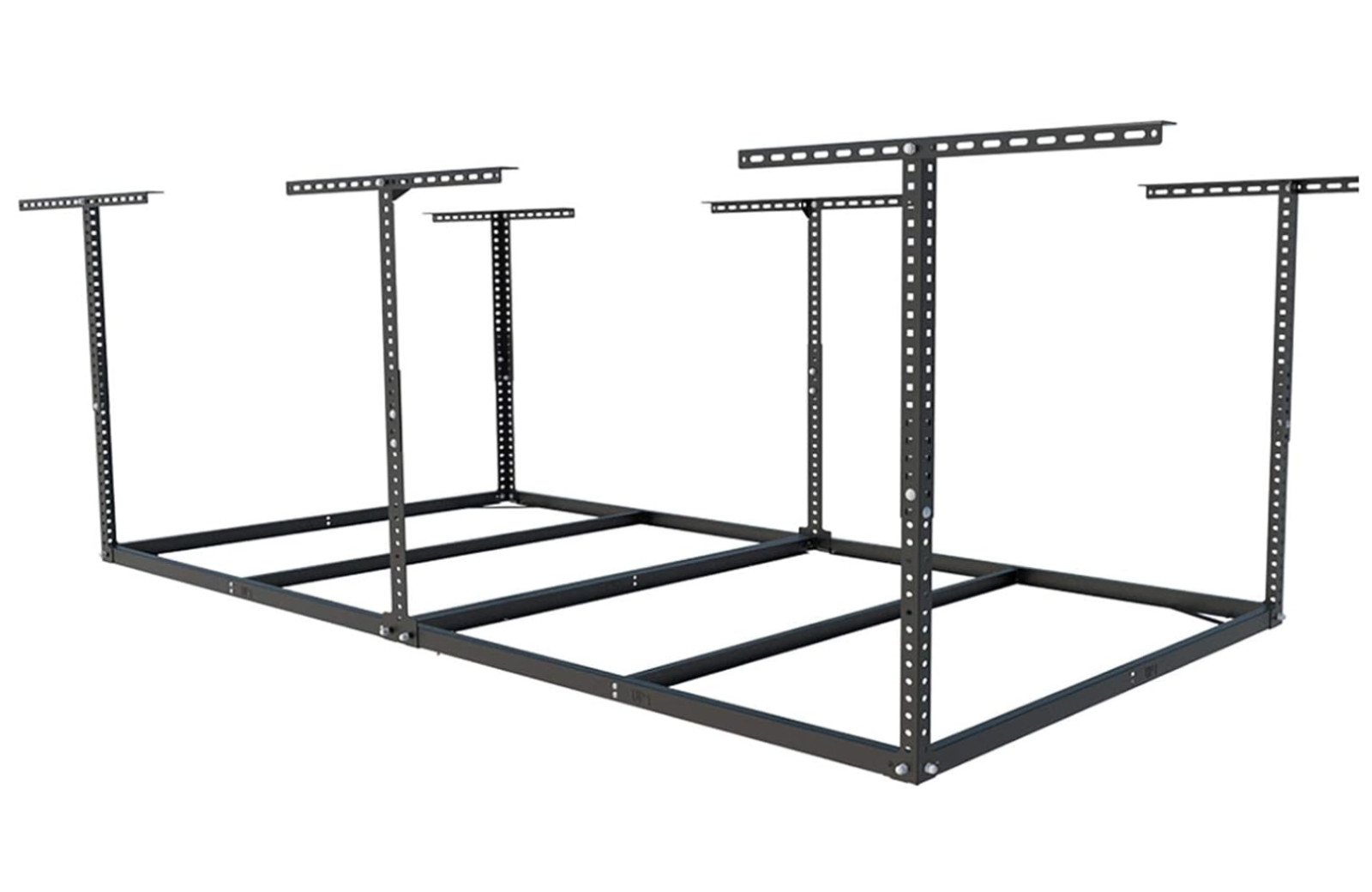 Garage Storage Rack Ceiling Mount Adjustable Metal Overhead Organizer Shelves