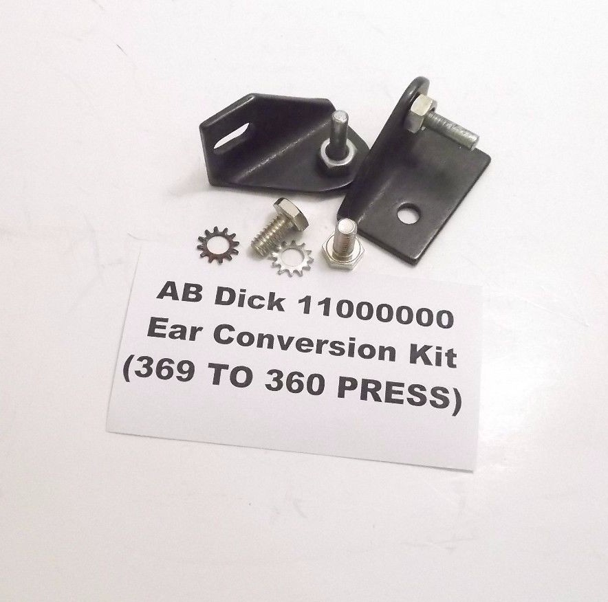 AB Dick 11000000 Ear Conversion Kit (369 TO 360 PRESS) - Prepaid Shipping