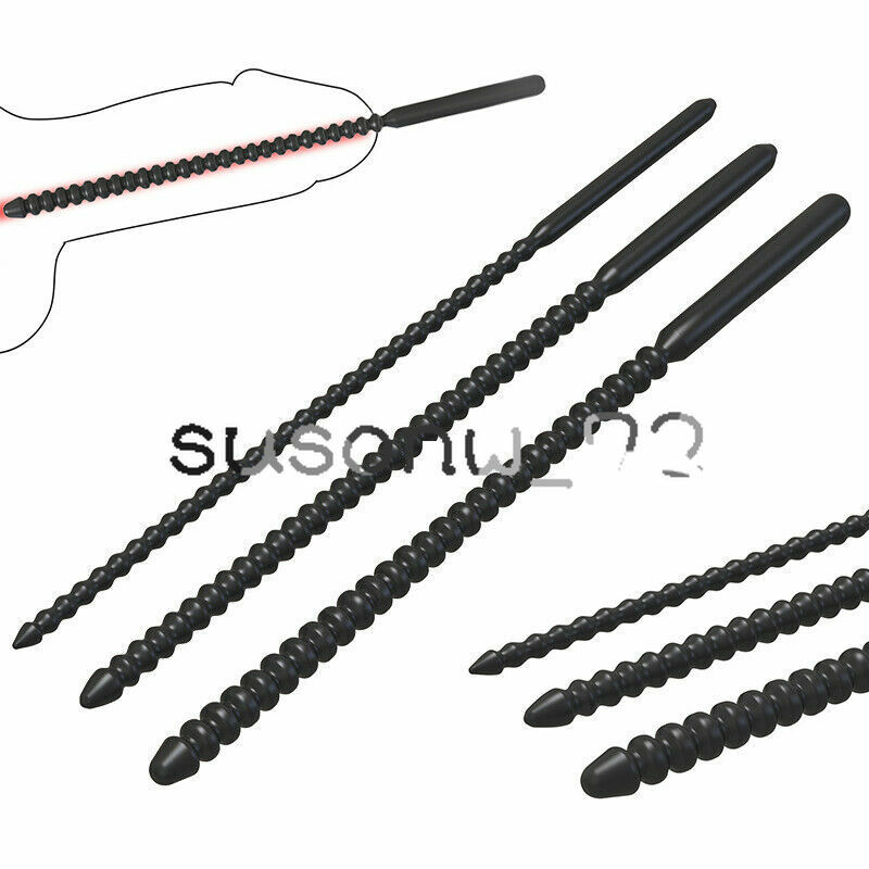 Pull Bead Horse Eye Stick Silica Gel Male Urethra Penetration Rod Expansion