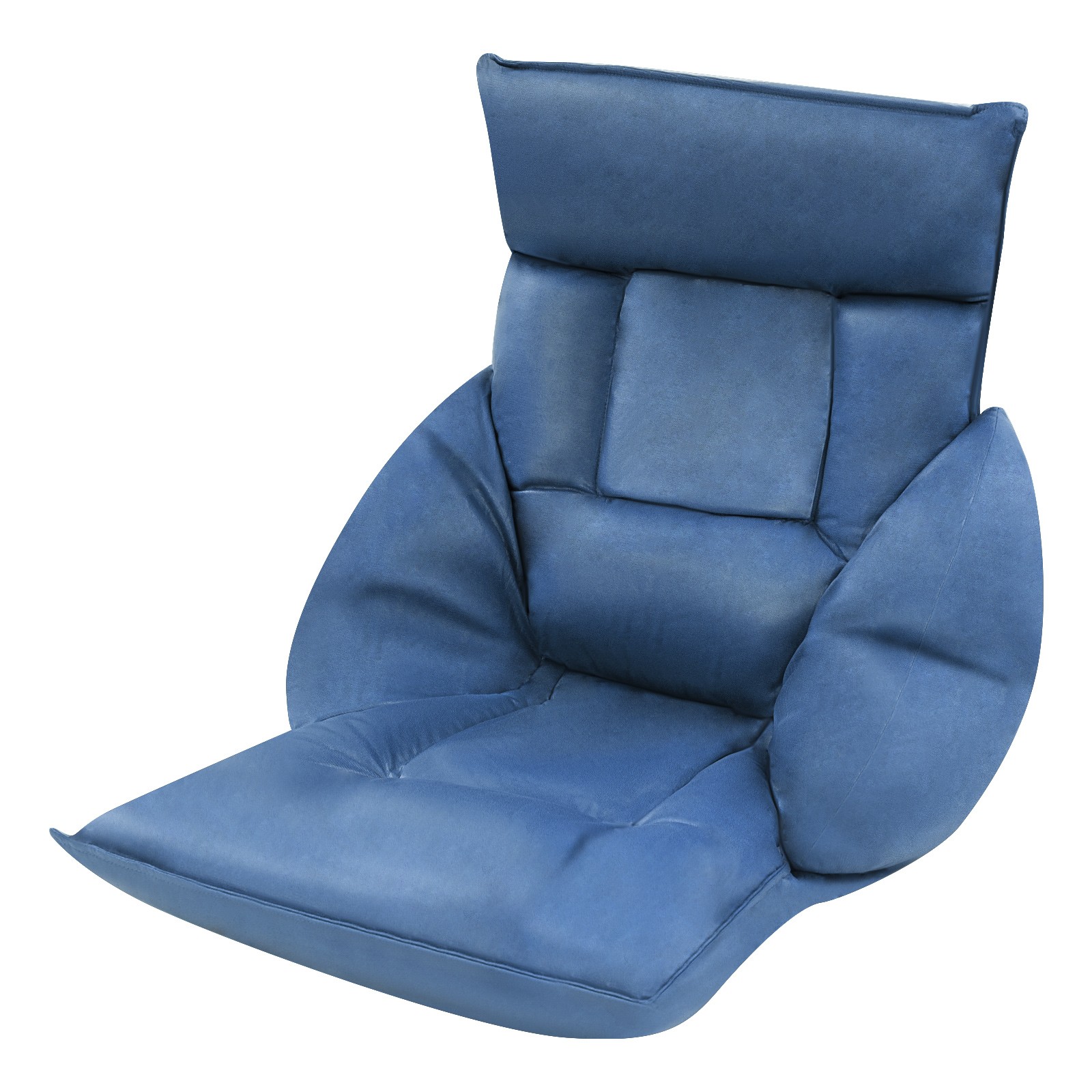 Adjustable Lazy Sofa Floor Chair Floor Seating with Armrests 127*75cm 220lbs