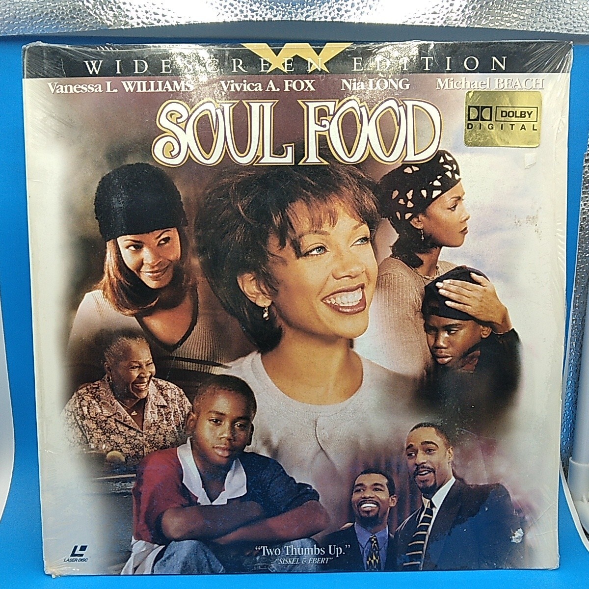 Soul Food  Laserdisc- Vivica Fox, Vanessa Williams Widescreen Brand New Sealed