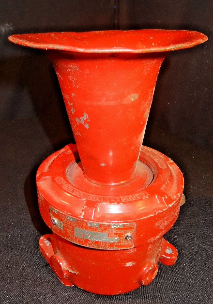Vintage Crouse Hinds Electric Siren ETH-2703