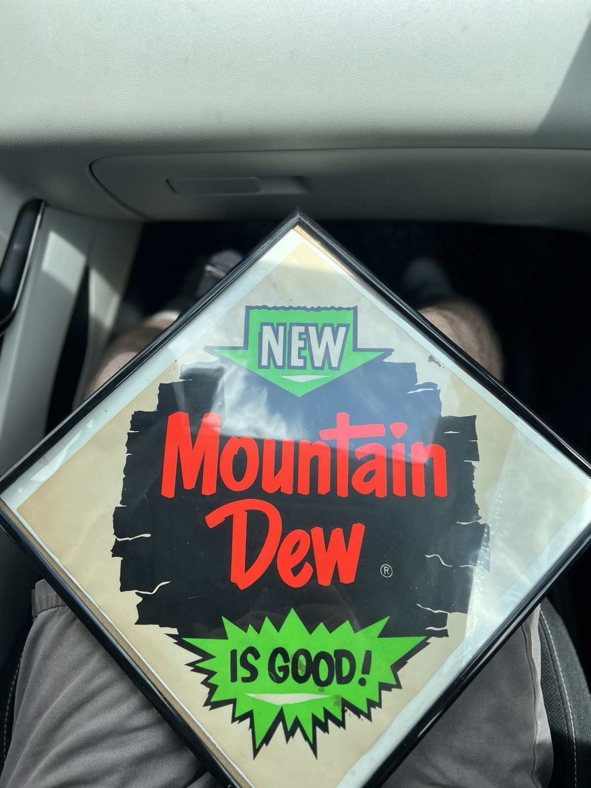 Mountain Dew Sign