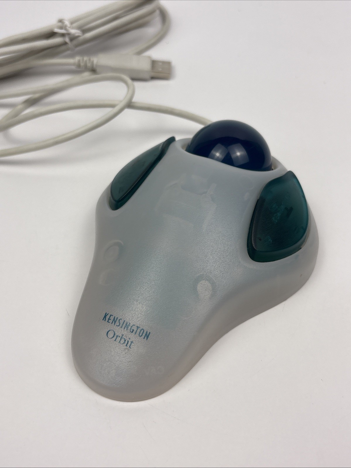 Kensington Orbit Trackball Mouse for Mac/Windows PC Bondi Blue Teal 64224