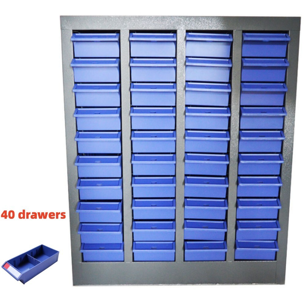 40 Drawer Spare Parts Screws Bolts Portable Cabinet Fastener Storage Efficiency