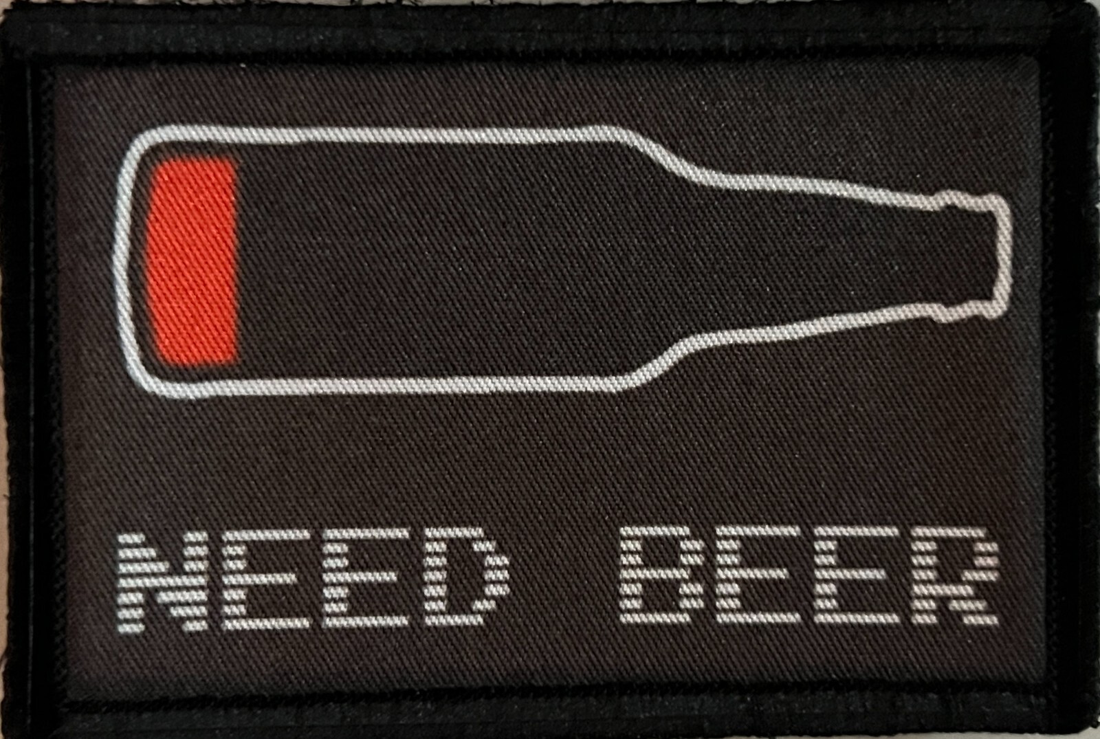 Pickleball Court Morale Patch | 2x3 hook and loop tactical patch