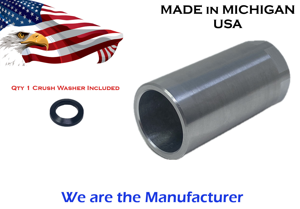 NEW! 6061 Aluminum Blast Can / Linear Comp/Compensator 1/2x28 TPI