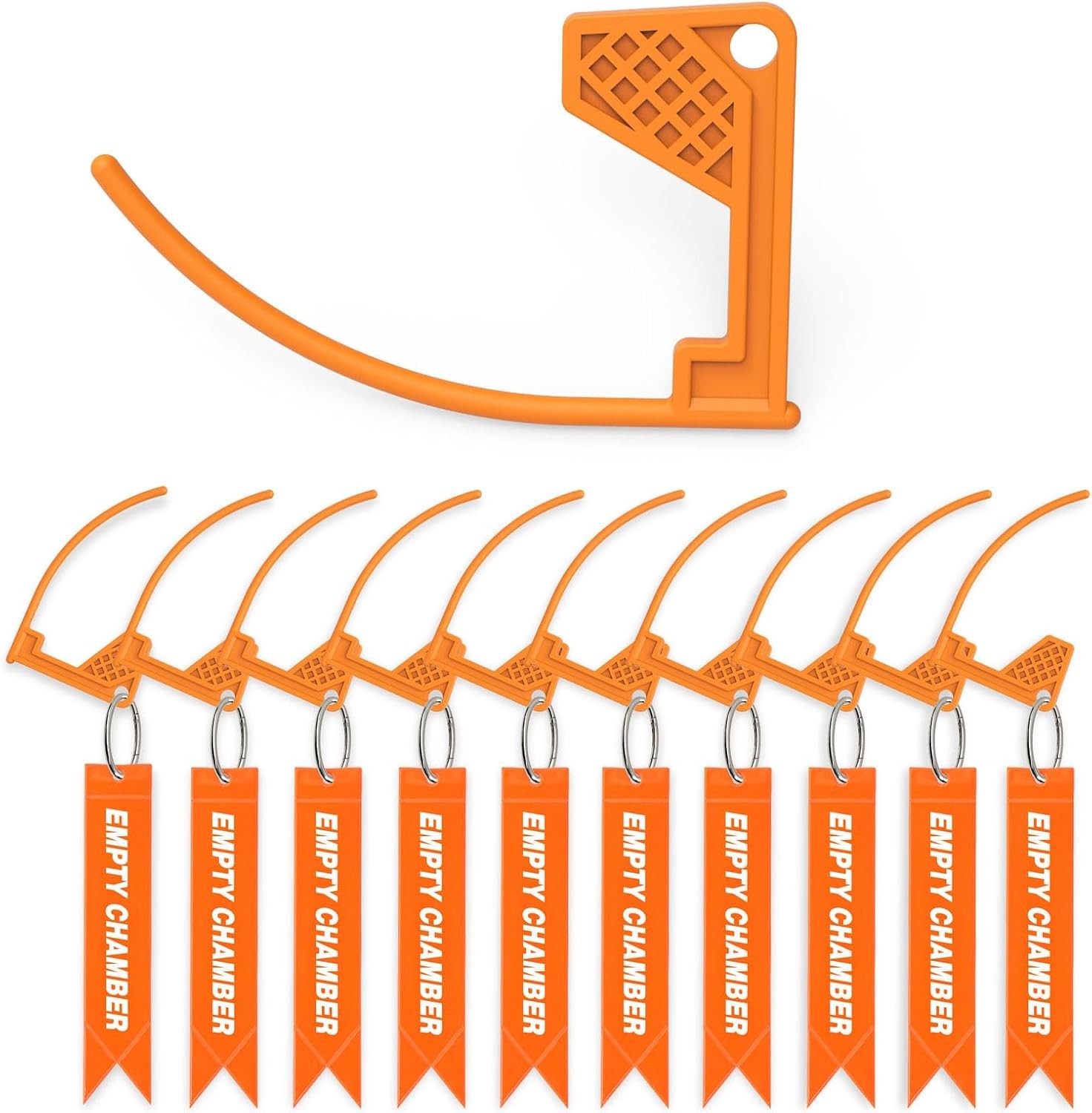 Gun Safe Chamber Flag Comes with Reflective Light Tags – Bright Durabl