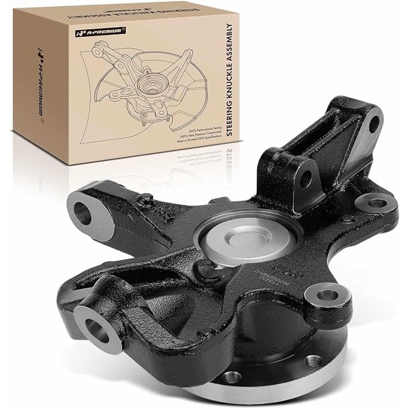 Front Left Steering Knuckle & Bearing Hub For Dodge Sprinter 3500 2010-2017