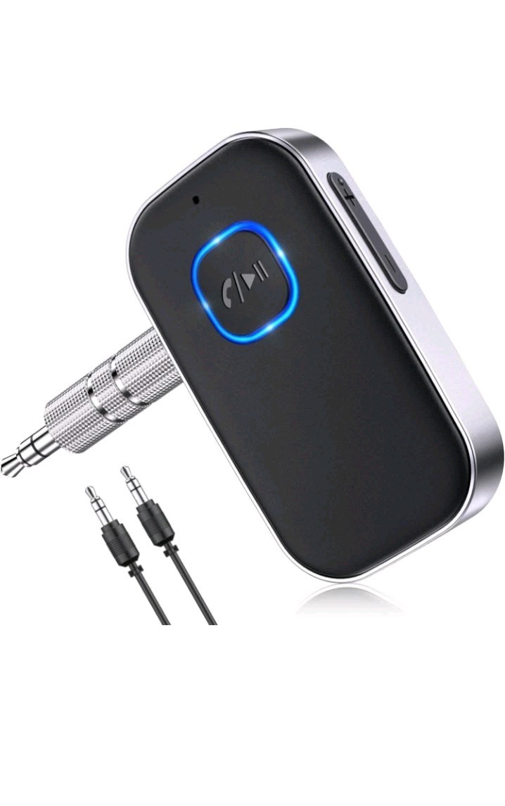 Bluetooth Receiver for Car/Home Noise Cancelling 3.5mm AUX Bluetooth Hands Free