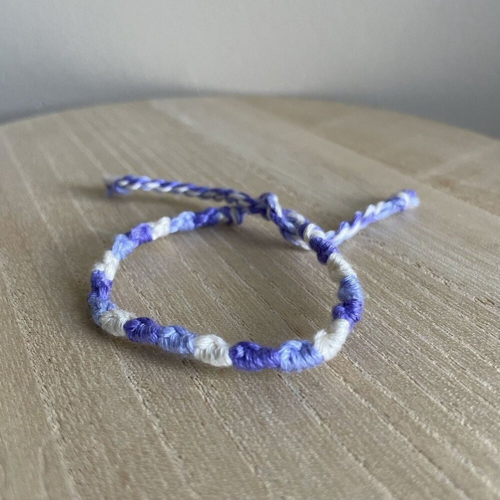 Kyoko Bracelet, anklet, trendy, comfortable, tie, embroidery thread, woven, gift