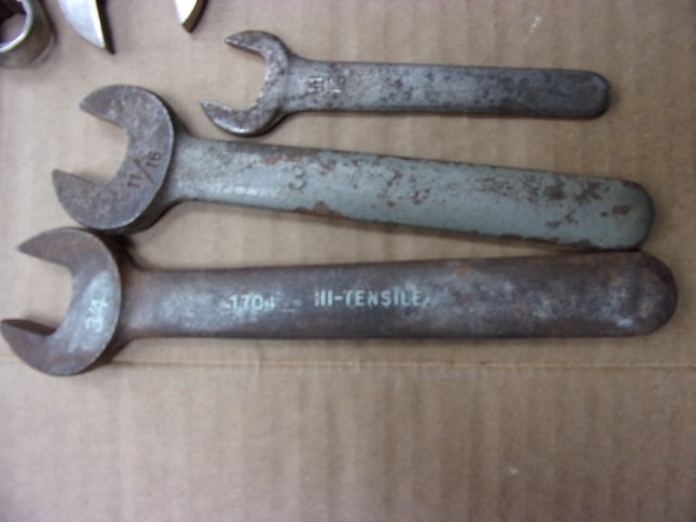 vintage Armstrong tool wrench lot