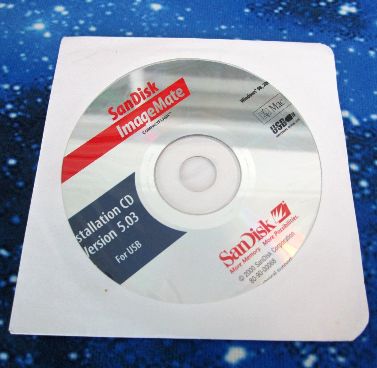 SanDisk ImageMate Installation CD Version 5.03 Windows 98, 2000