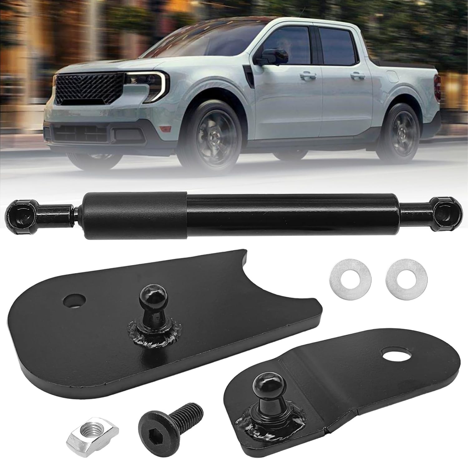 Tail Gate Mods Damper Kit, Tailgate Slow Drop Accessories Compatible with 2022 2