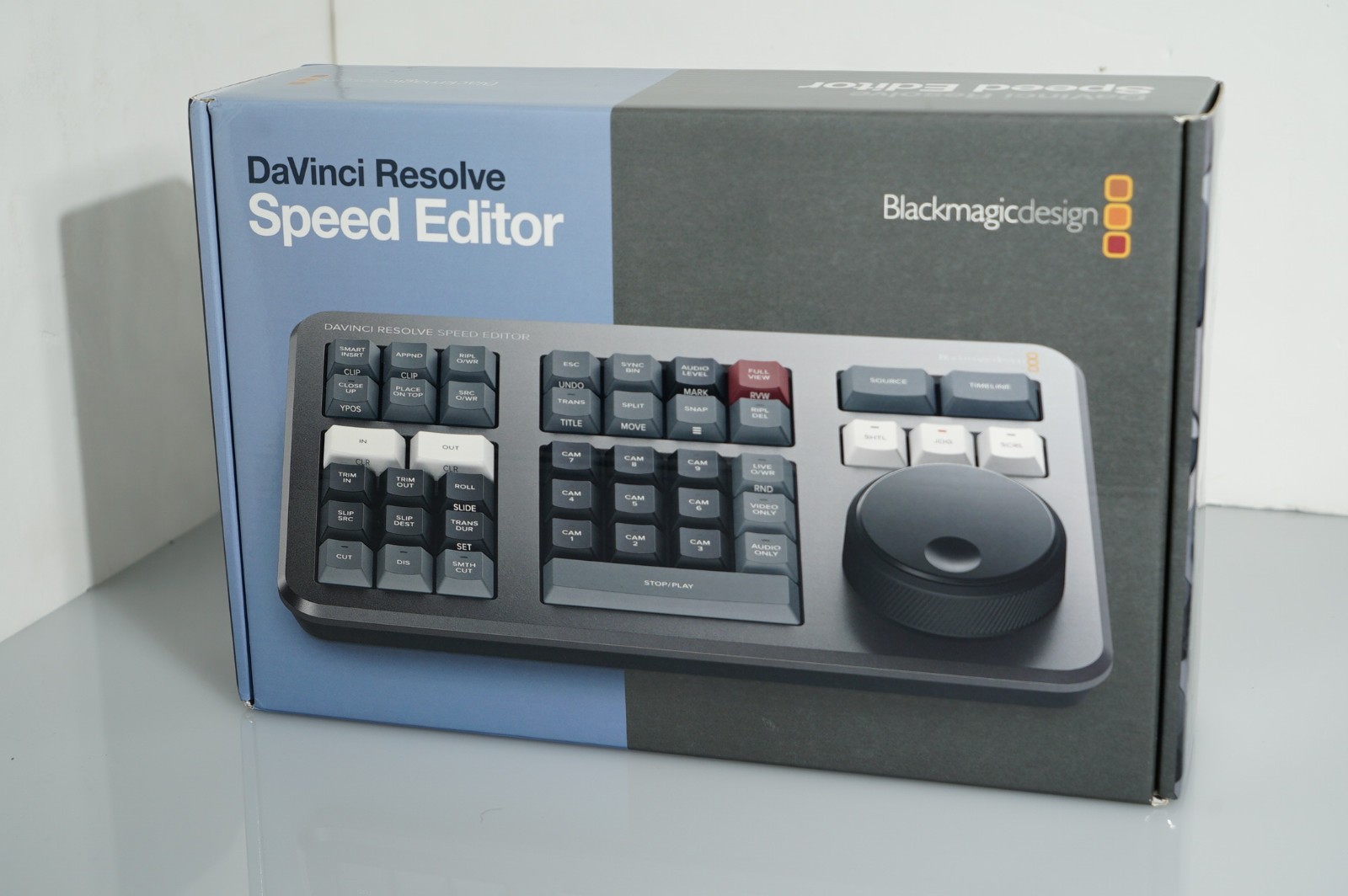 Blackmagic Design DaVinci Resolve Speed Editor Keyboard Video Editing New