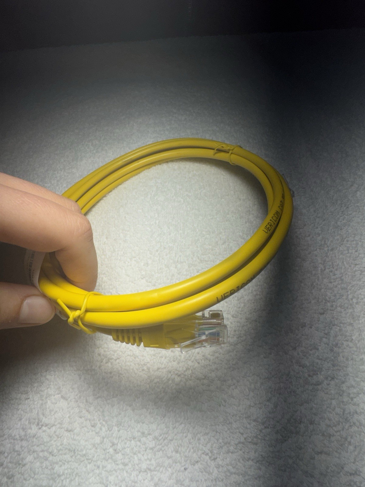 HSI PAT Cable RJ45 Booted Yellow 7Ft. XPC5U03582.RTL