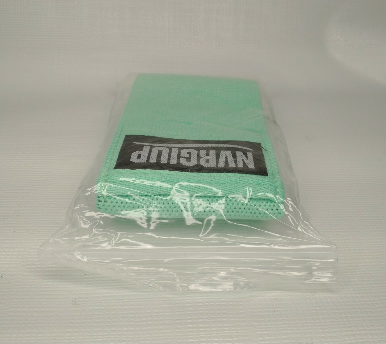 Never Give Up Resistance Band Aqua Nylon