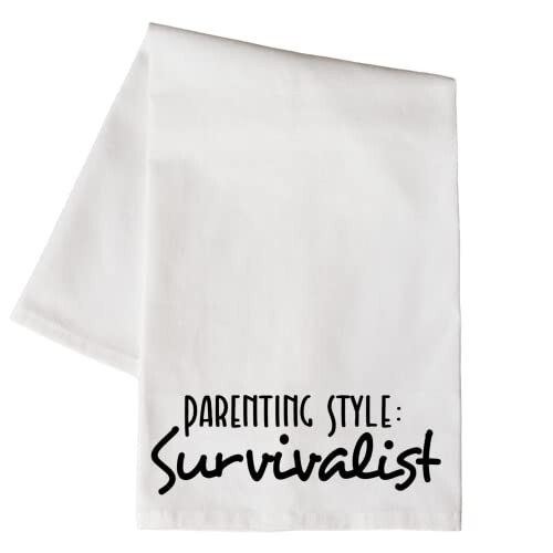 Parenting Style Survivalist Kitchen Floursack Towel