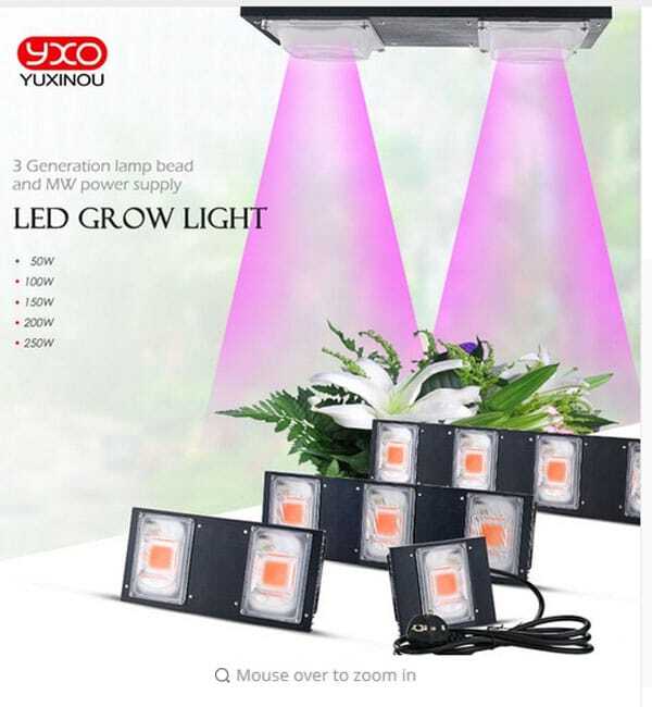Led Grow Light 100W - Blue/Warm White Grow Light COB DOB