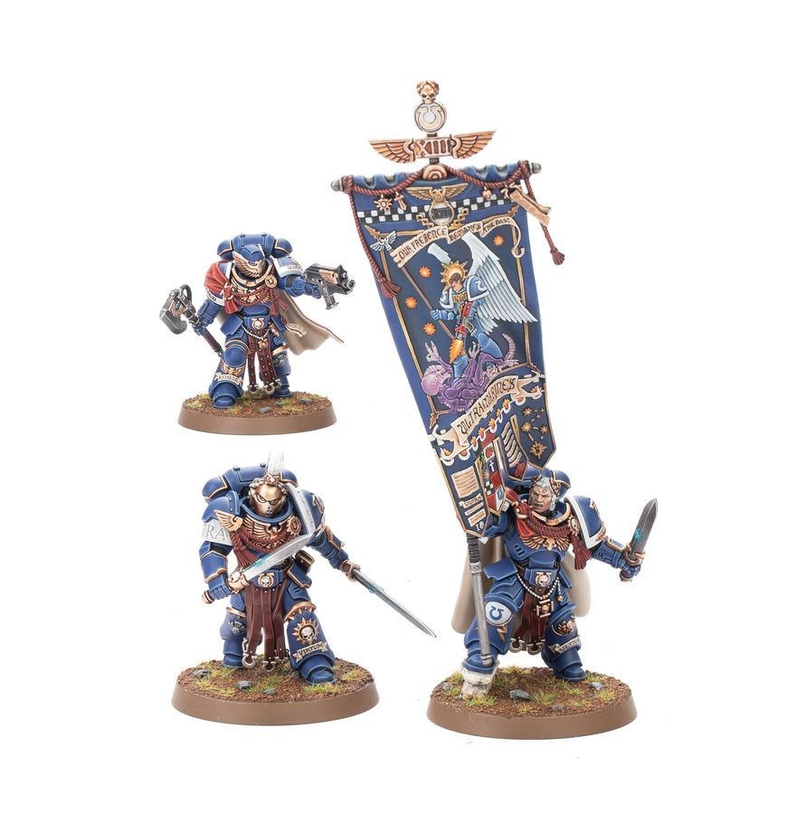 Warhammer 40K Space Marines Ultramarines Victrix Honour Guard Single minis