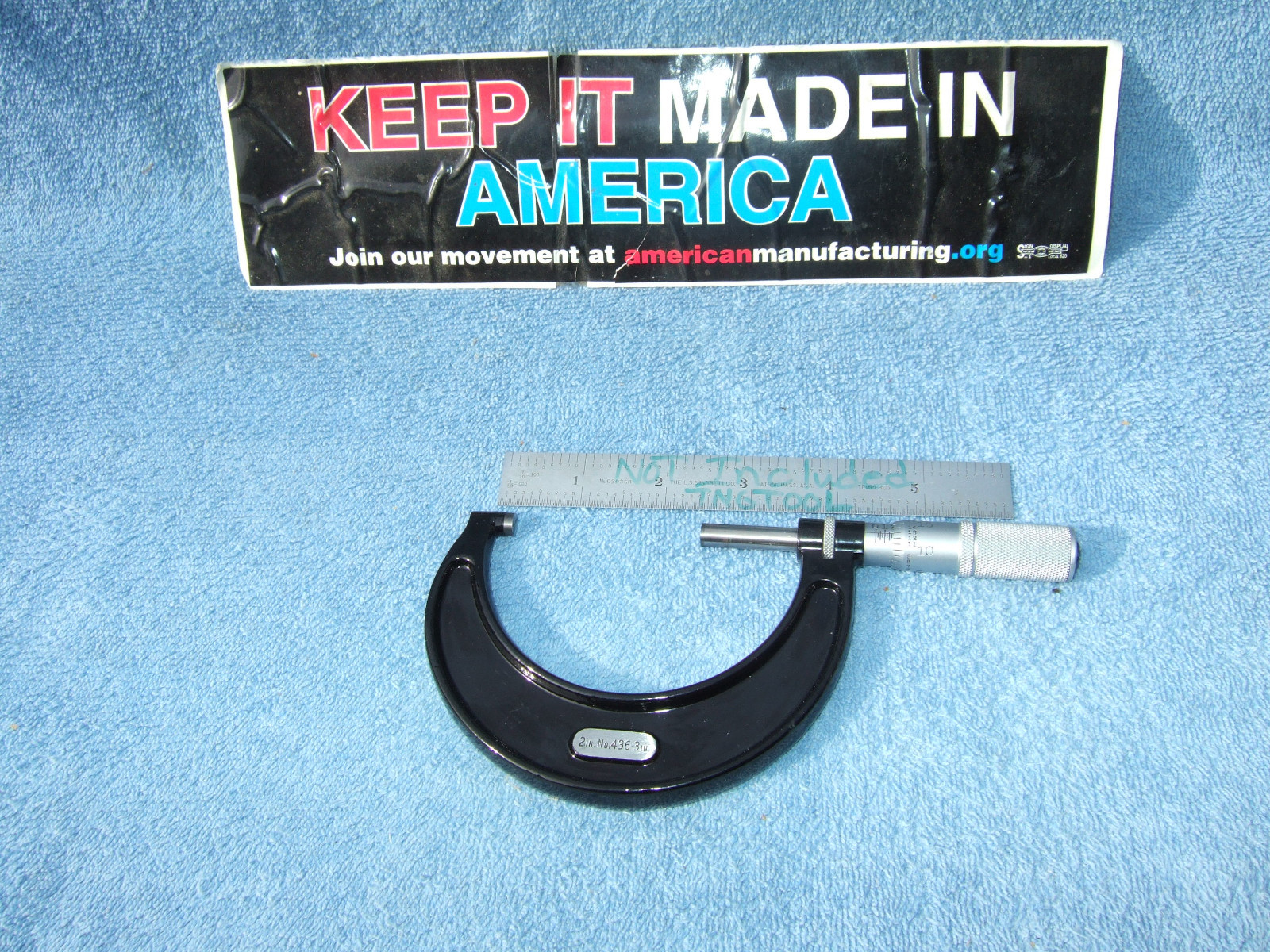STARRETT T436XFL-3 MICROMETER ENGRAVD MORSE 2-3"  0001" TOOLMAKER MACHINIST