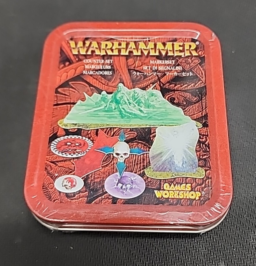 GAMES WORKSHOP 2006 WARHAMMER COUNTER SET TIN PACK SEALED
