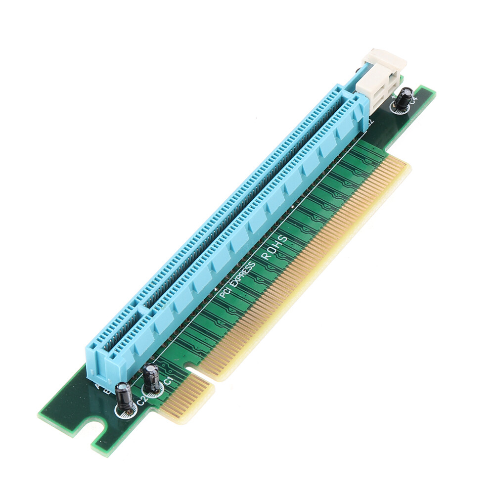 PCI-Express 16x Riser Card 90 degree Angled Adapter Card Converter for Computer