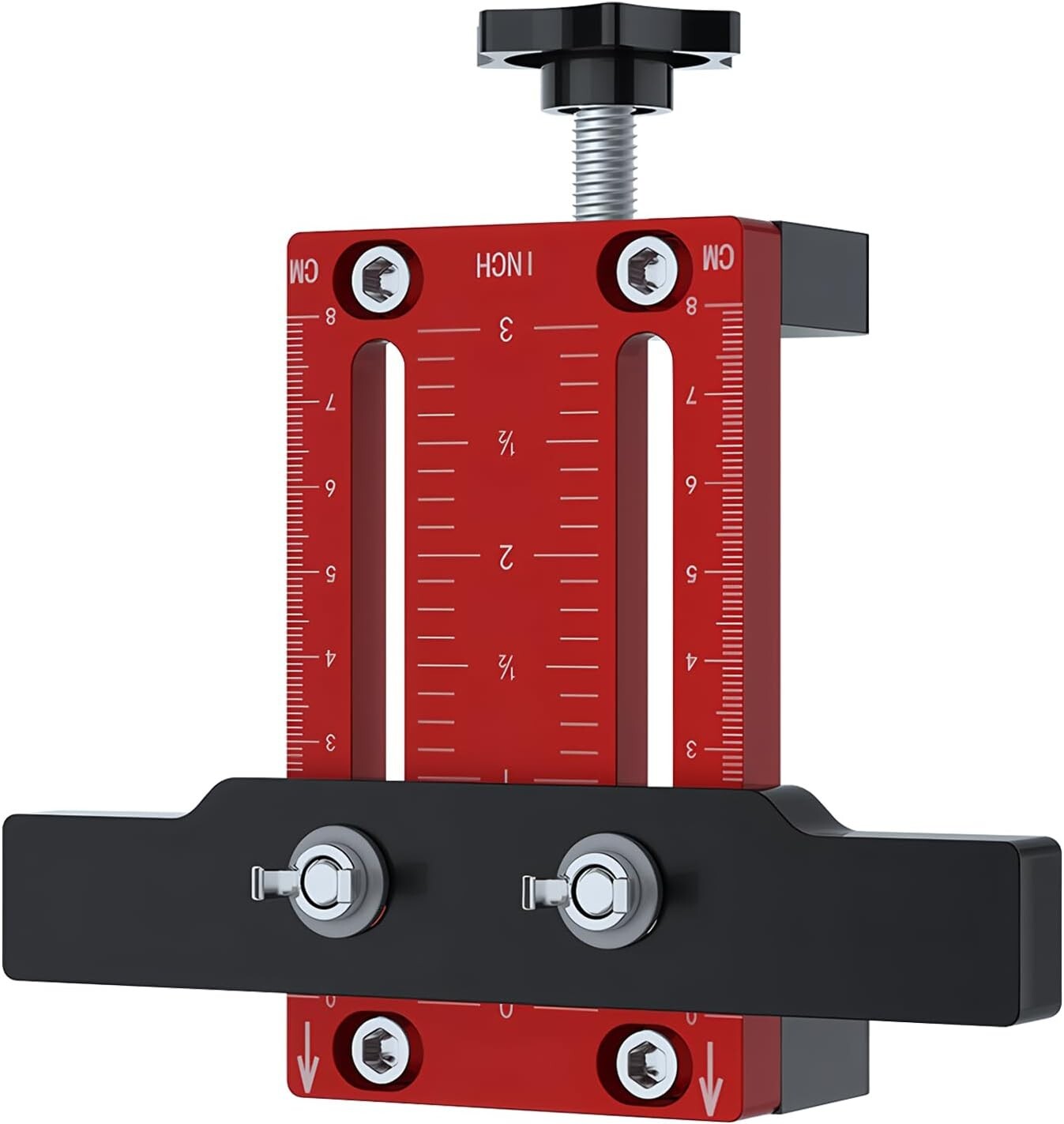 Cabinet Door Installation Positioner Jig Adjustable Aluminum Tool