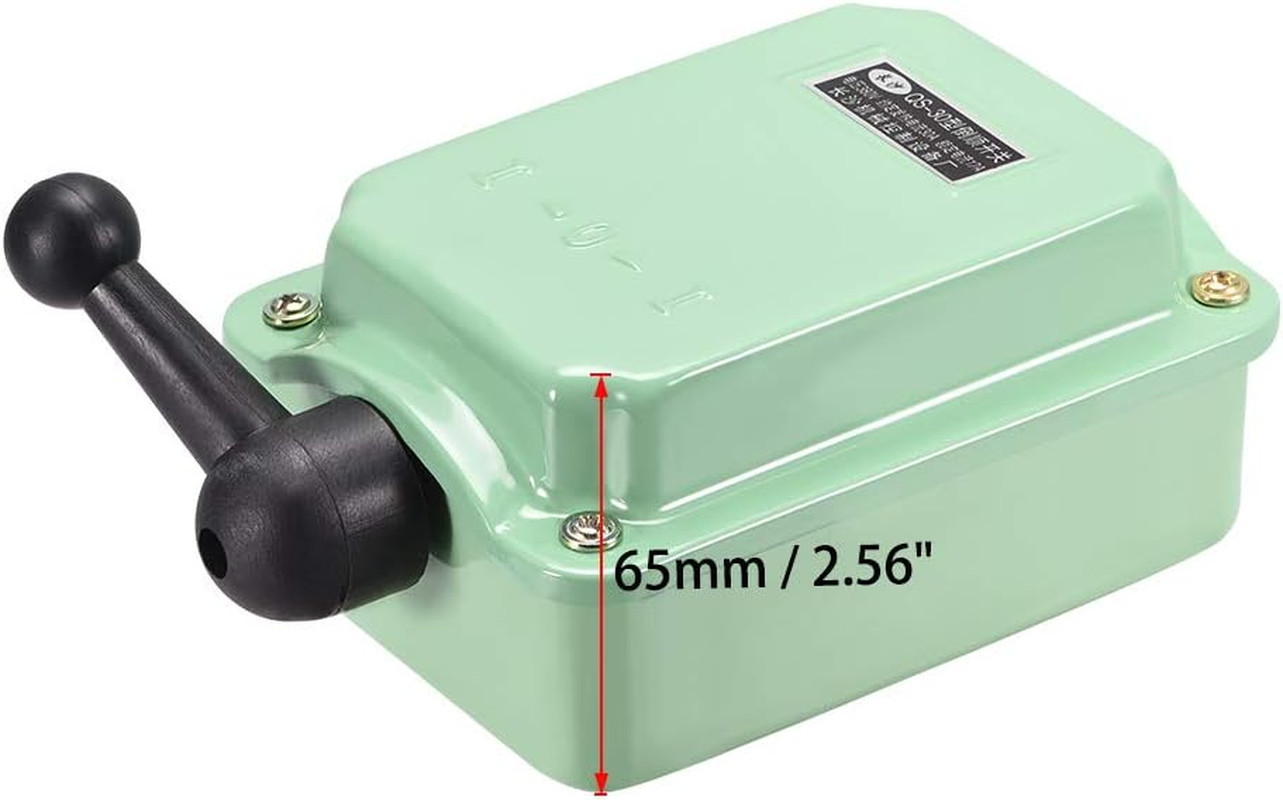 Drum Switch QS-30 3 Positon Forward/Off/Reverse Motor Control 30A