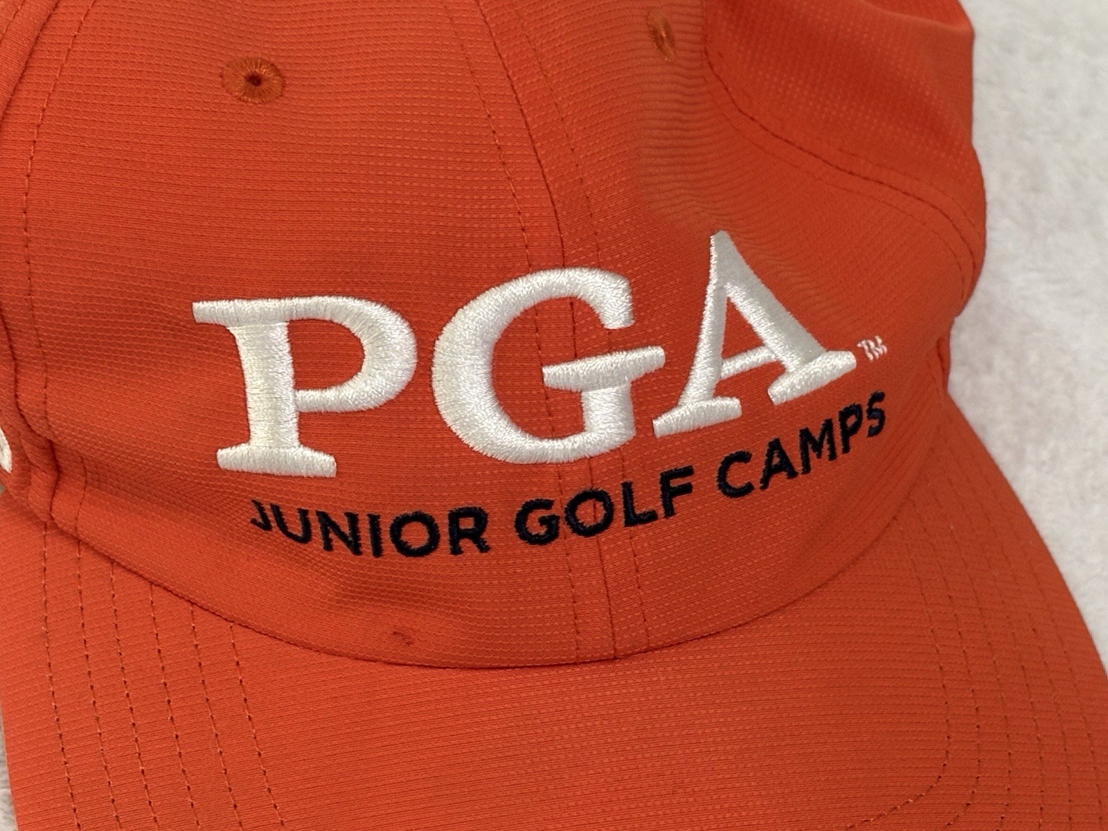 PGA Junior Golf Camps Orange Cap | pre-owned