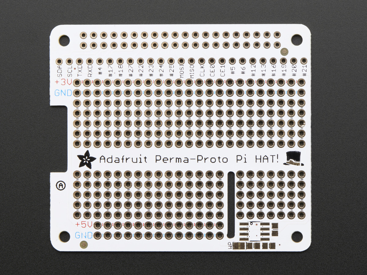 Adafruit Perma-Proto HAT for Raspberry Pi, without EEPROM, 2310
