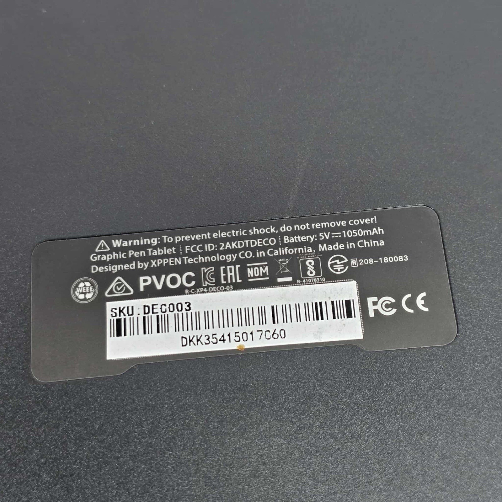 Xp-pen Deco 03 Digital Drawing Graphics Tablet W Stand