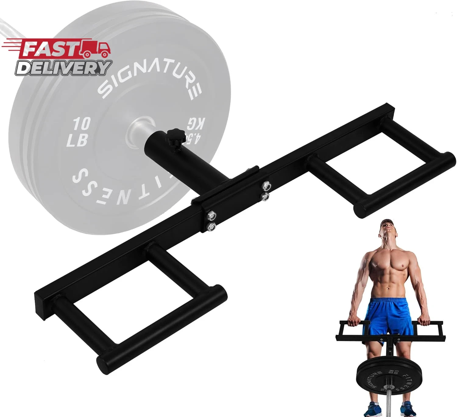 Fitvids Viking Press Landmine Handle, Landmine Attachment Fits 2-Inch Olympic Ba