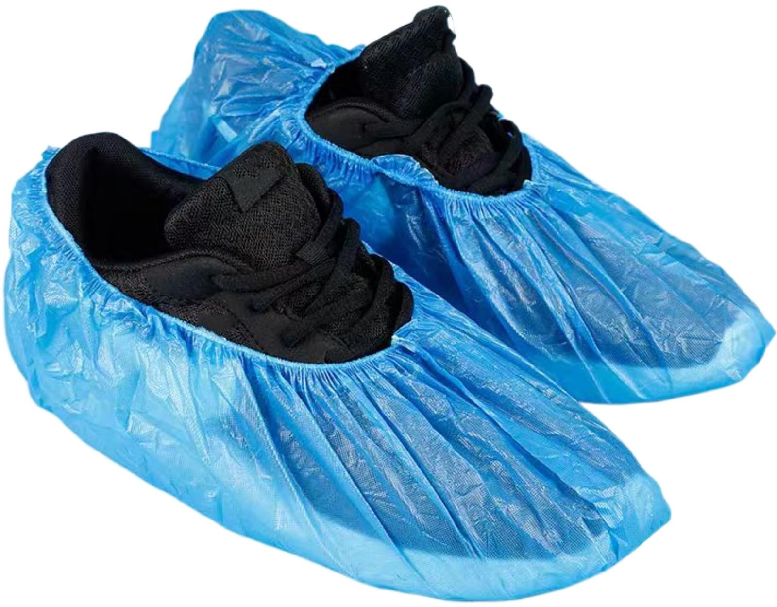 200 Pack Shoe Covers Disposable Non Slip, Premium Waterproof and Recyclable Shoe