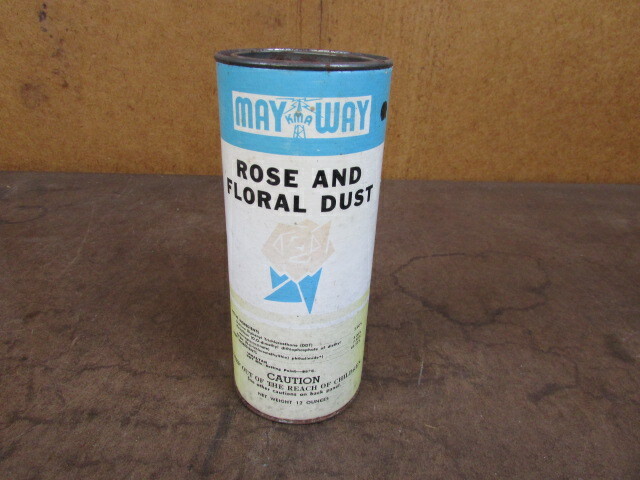 KAY WAY Rose and Floral Flower Dust EARL MAY Shenandoah Iowa NOS KMA RADIO