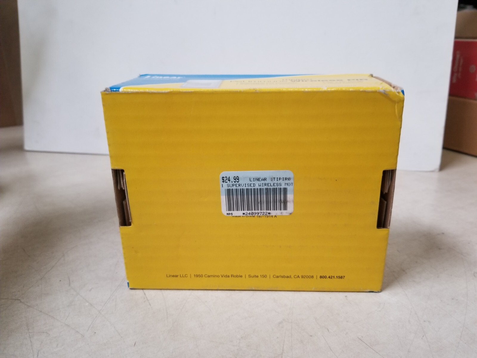Linear ITIPIR01 Pet Immune Wireless PIR NO Mounting Bracket/No Battery