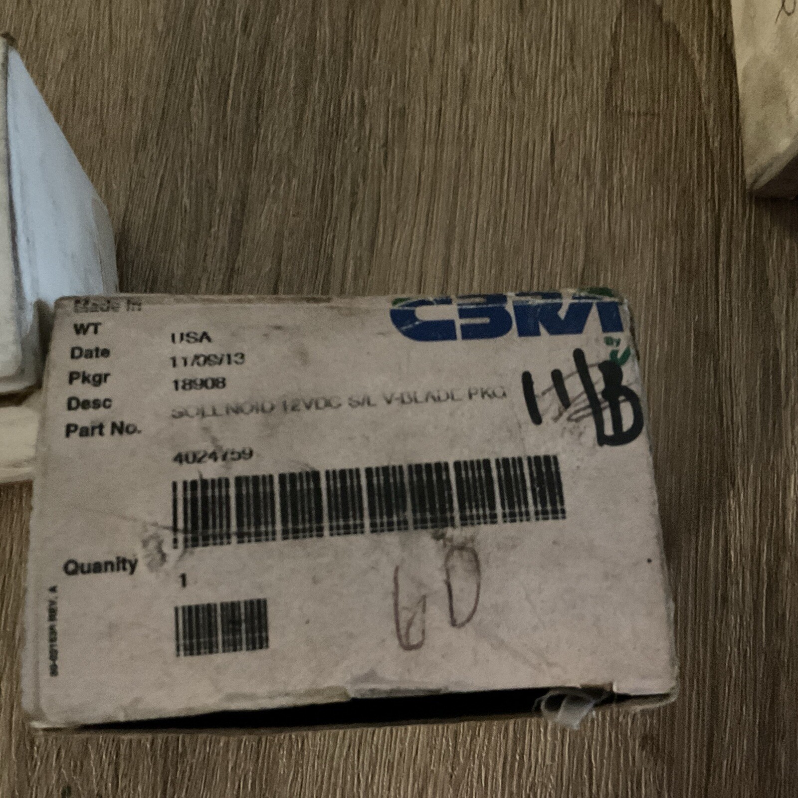 New Solenoid 4024759