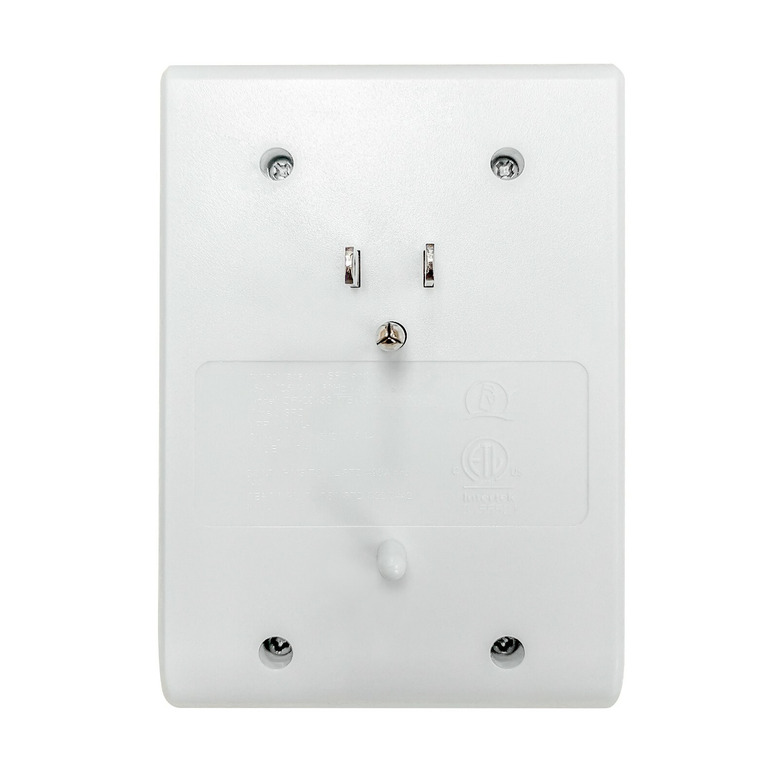 [24 PCS] CP 3 Side-Outlet 1200 Joule Wall-Tap, 3 USB-A, 1 USB-C Ports, CP30009