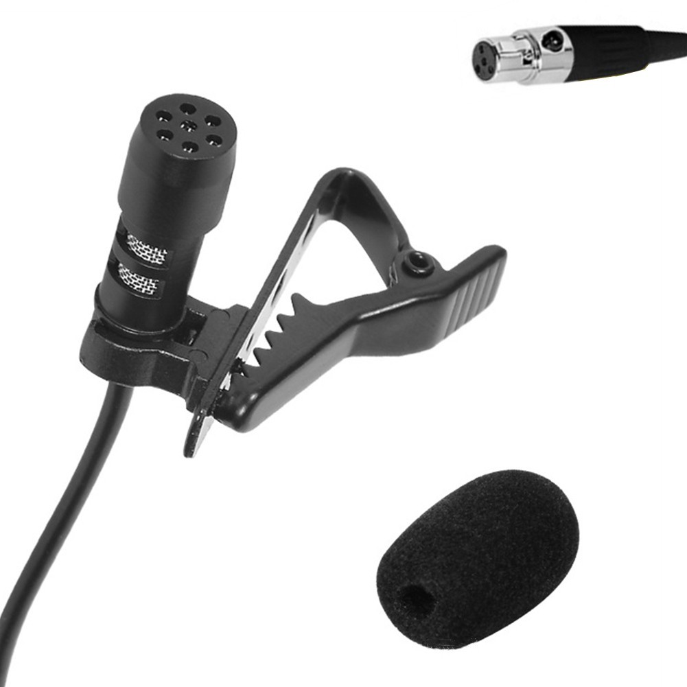 Brand New Lapel Microphone Lavalier Comfort Detachable For Wireless