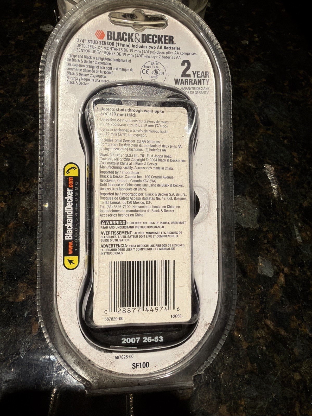 Black N Decker 3/4 Stud Sensor