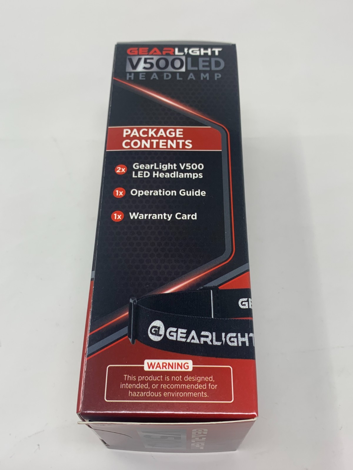 GearLight V500 LED Headlamp Flashlight [2 PACK] Running & Camping #000001