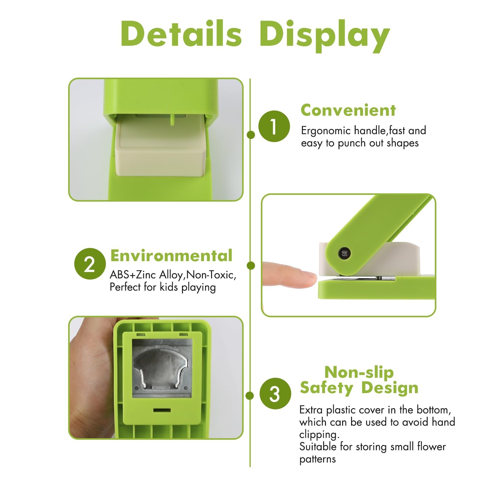 LOONENG Whale Tail Punch - Tab for Creating Custom Green