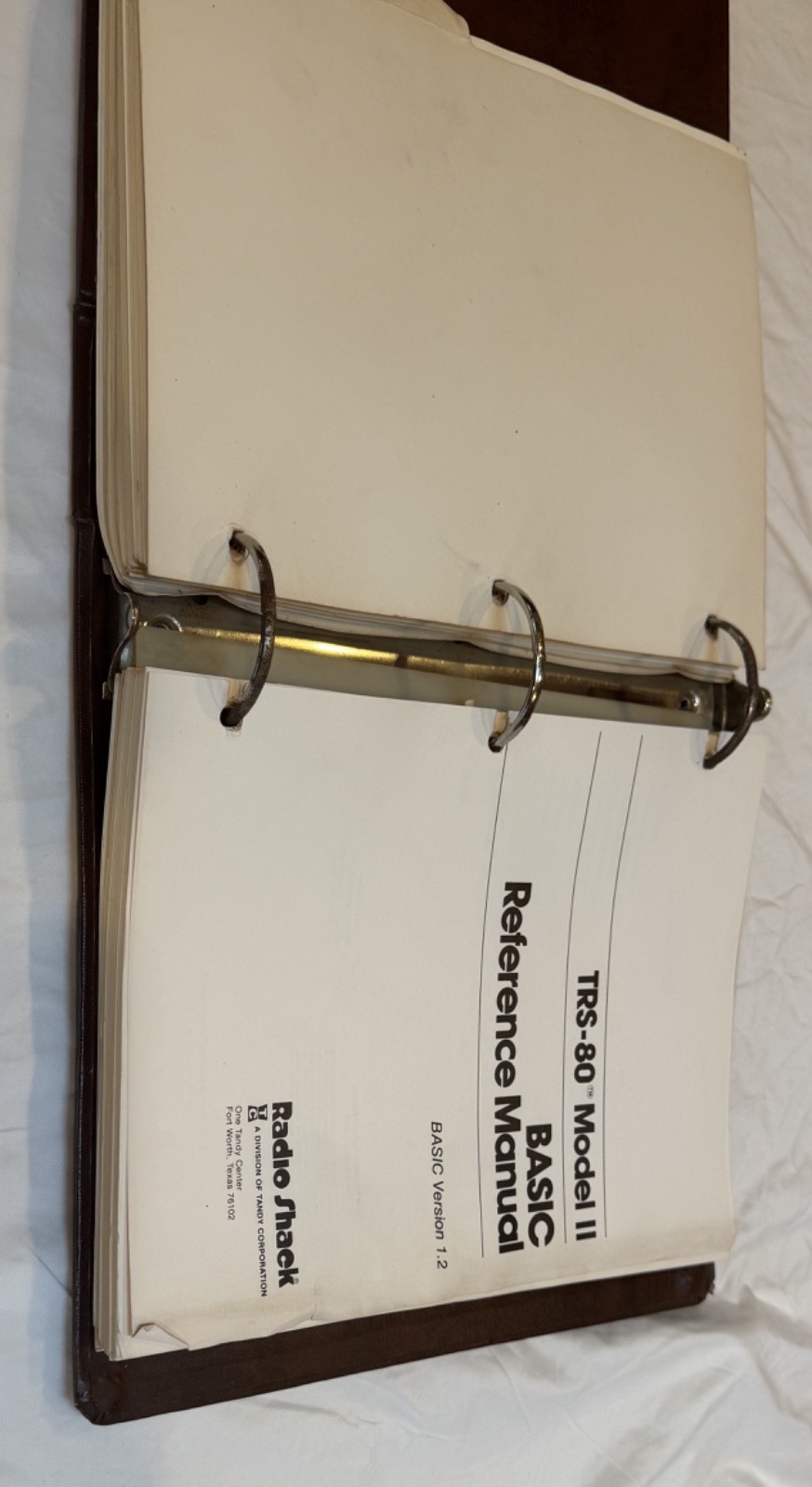 TRS-80 Model II Computer Owners Manual